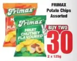 Boxer FRIMAX Potato Chips Assorted offer