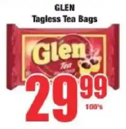 Boxer GLEN Tagless Tea Bags offer