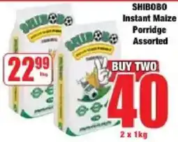Boxer SHIBOBO Instant Maize Porridge Assorted offer