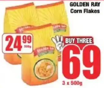 Boxer GOLDEN RAY Corn Flakes offer