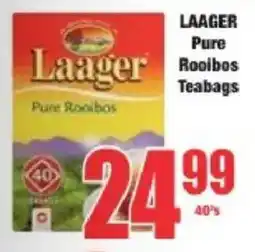 Boxer LAAGER Pure Rooibos Teabags offer