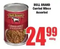 Boxer BULL BRAND Curried Mince Assorted offer