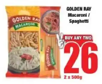 Boxer GOLDEN RAY Macaroni/ Spaghetti offer