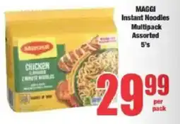 Boxer MAGGI Instant Noodles Multipack Assorted offer