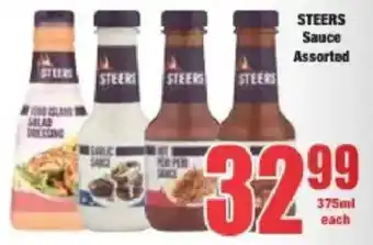 Boxer STEERS Sauce Assorted offer