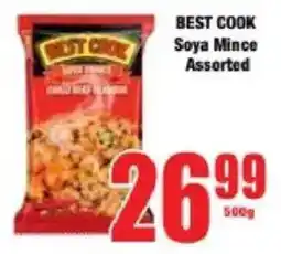 Boxer BEST COOK Soya Mince Assorted offer