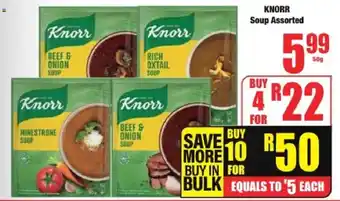 Boxer KNORR Soup Assorted offer