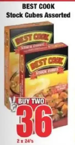 Boxer BEST COOK Stock Cubes Assorted offer