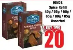 Boxer HINDS Spice Refill Assorted offer