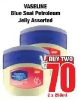 Boxer VASELINE Blue Seal Petroleum Jelly Assorted offer