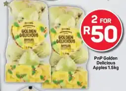 Pick n Pay PnP Golden Delicious Apples offer