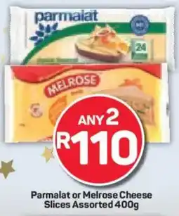 Pick n Pay Parmalat or Melrose Cheese Slices Assorted offer