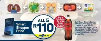 Pick n Pay All 5 for R110 offer