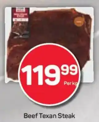 Pick n Pay Beef Texan Steak offer