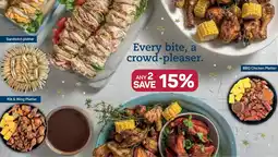 Pick n Pay Sandwich platter, Rib & Wing Platter, BBQ Chicken Platter offer