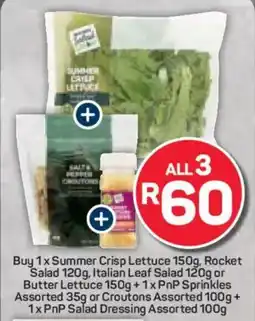 Pick n Pay All 3 for R60 offer