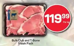 Pick n Pay Bulk Club and T-Bone Steak Pack offer