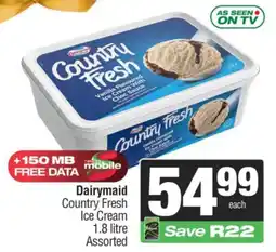KwikSpar Dairymaid Country Fresh Ice Cream Assorted offer