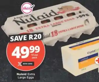 Nulaid Extra Large Eggs