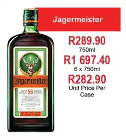 Johnny's Liquor Hypermarket Jagermeister offer