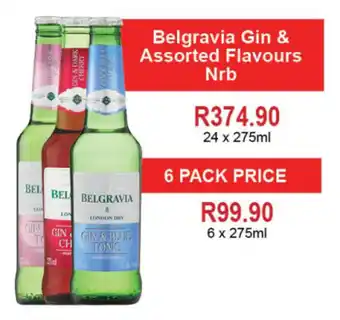 Johnny's Liquor Hypermarket Belgravia Gin & Assorted Flavours Nrb offer