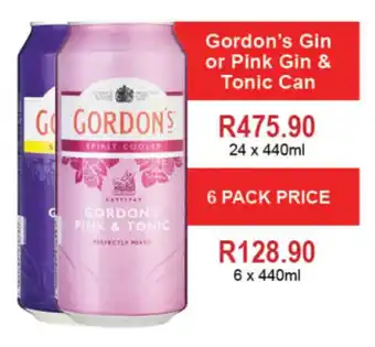 Johnny's Liquor Hypermarket Gordon's Gin or Pink Gin & Tonic Can offer