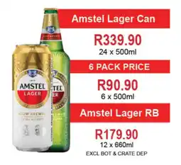 Johnny's Liquor Hypermarket Amstel Lager Can offer