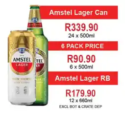 Johnny's Liquor Hypermarket Amstel Lager RB offer