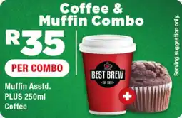 OK Liquor Coffee & Muffin Combo offer