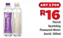 OK Liquor Thirsti Sparkling Flavoured Water offer
