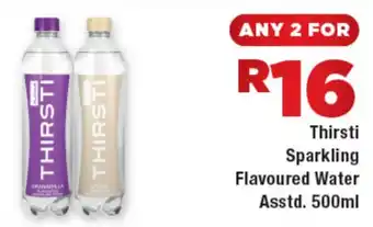 OK Liquor Thirsti Sparkling Flavoured Water offer