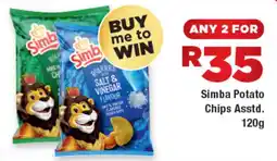 OK Liquor Simba Potato Chips Asstd. offer