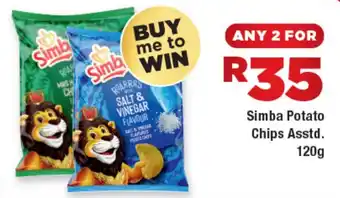 OK Liquor Simba Potato Chips Asstd. offer