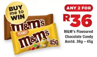 OK Liquor M&M's Flavoured Chocolate Candy offer