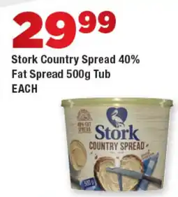 OK Liquor Stork Country Spread 40% Fat Spread Tub offer