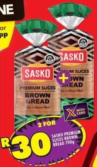 Sasko premium slices brown bread