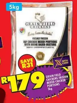 Shoprite Grain field chickens frozen mixed chicken portions offer