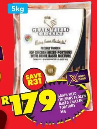 Shoprite Grain field chickens frozen mixed chicken portions offer