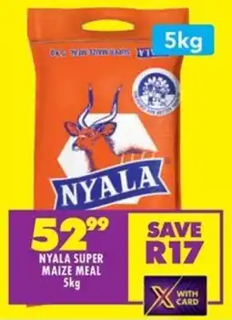 Shoprite Nyala super maize meal offer
