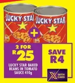 Shoprite Lucky star baked beans in tomato sauce offer