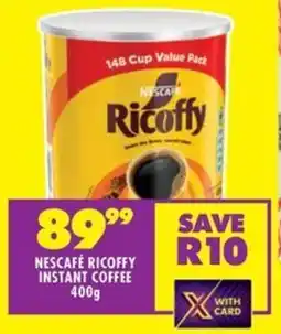 Shoprite Nescafé ricoffy instant coffee offer