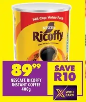 Shoprite Nescafé ricoffy instant coffee offer