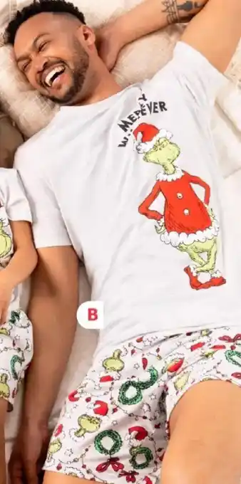 PEP Men's character PJ set offer