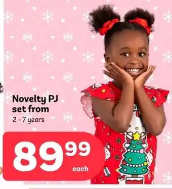 PEP Novelty PJ set offer