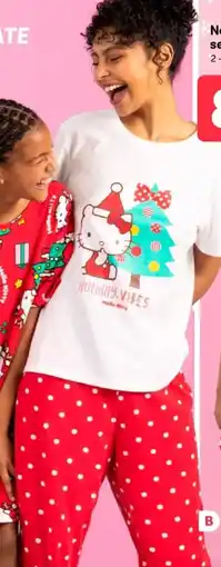 PEP Character 3/4 PJ set offer