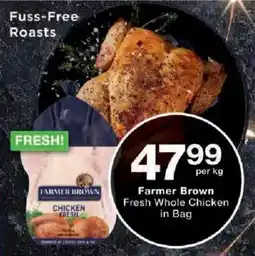 Checkers Farmer Brown Fresh Whole Chicken in Bag offer