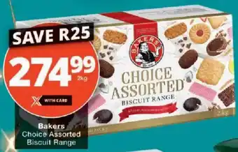 Checkers Bakers Choice Assorted Biscuit Range offer