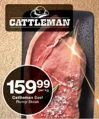 Checkers Cattleman Beef Rump Steak offer