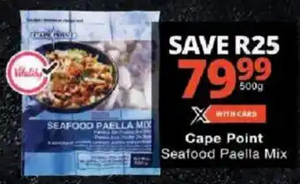 Checkers Cape Point Seafood Paella Mix offer
