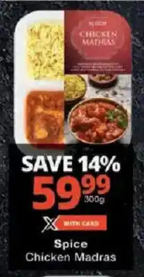 Checkers Spice Chicken Madras offer